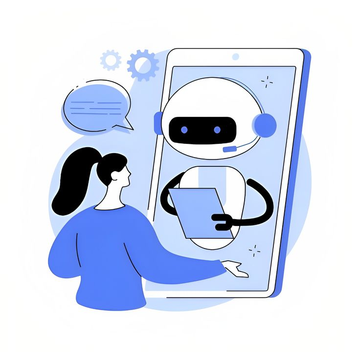 best free ai chatbot illustration