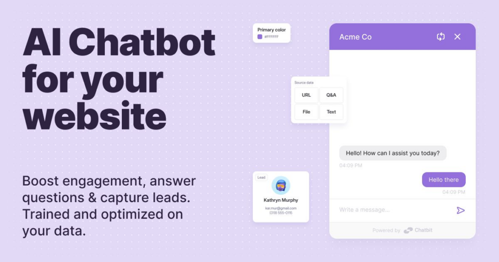 ai chatbot for your website