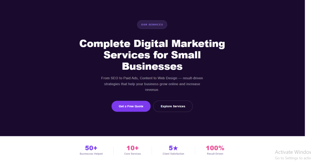we provide digital marketing service like seo ppc email marketing