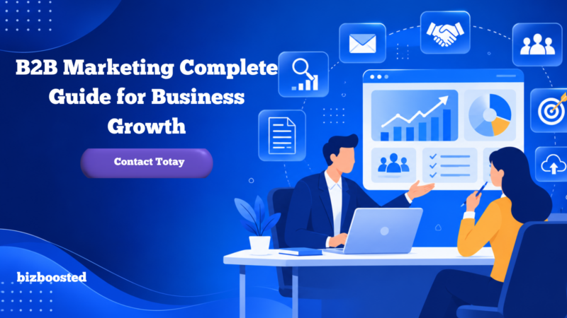 B2B Marketing Complete Guide to Grow Your Business and Build Long Term Success