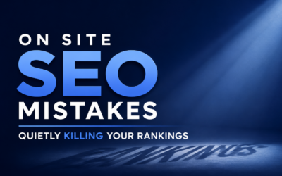 On Site SEO Mistakes Quietly Killing Your Rankings