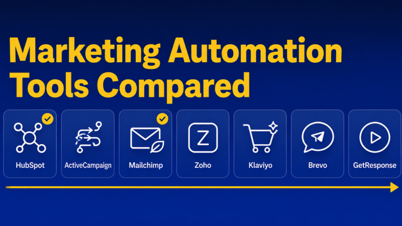 7 Marketing Automation Tools Compared Before You Waste Your Budget