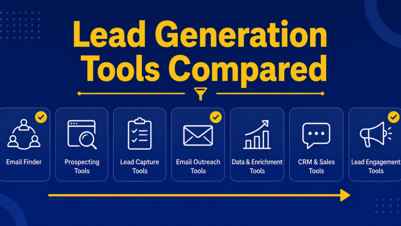 Lead Generation Tools Compared So You Stop Guessing What Actually Works